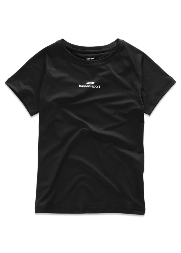 WMNS STRETCH TEE - Black-T-shirts-Bareen-Butler Loftet