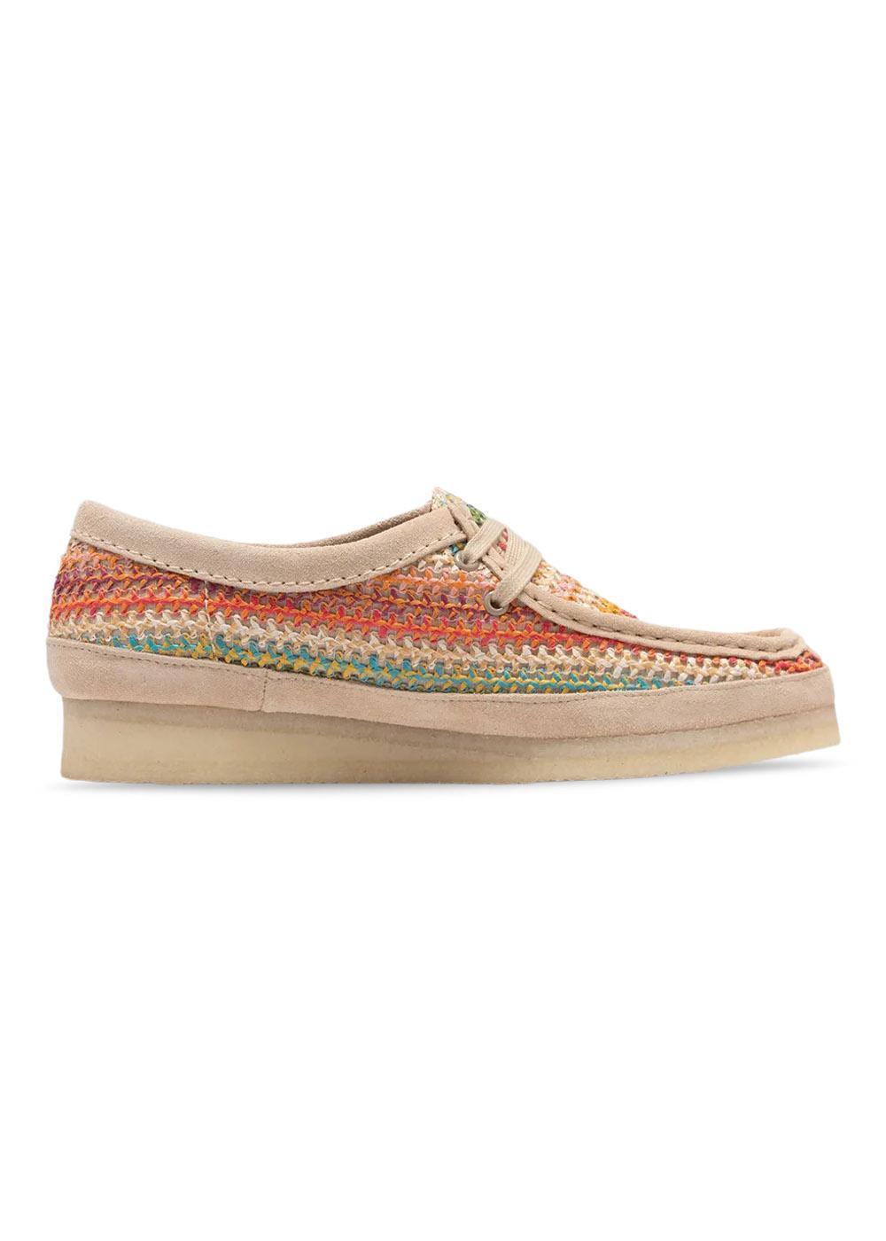 Butler Raffia Blue Wallabee. D - Multi Raffia – Butler Loftet