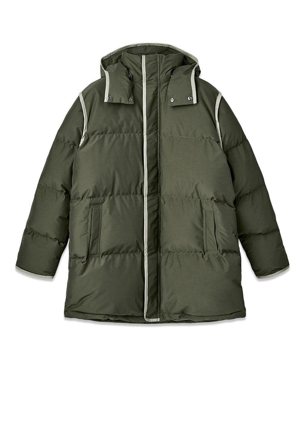 H2O's Warm up Jacket - Forest Green. Køb overtøj her.