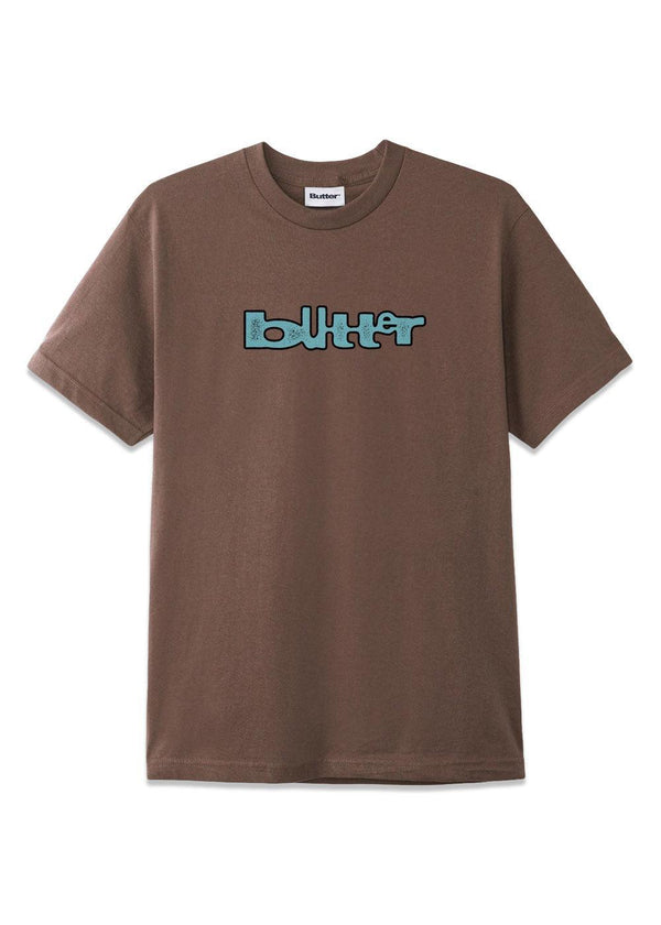 Warped Tee - Brown-T-shirts-Butter Goods-Butler Loftet