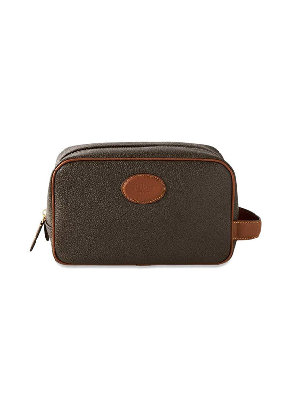 Wash Case Eco Scotchgrain - Mole-Cognac-Wallet/Purse-Mulberry-Butler Loftet
