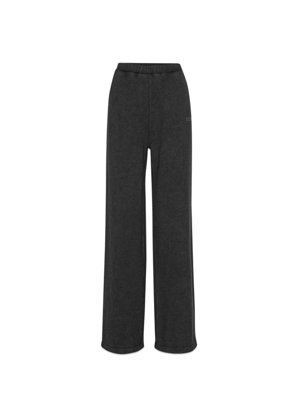 Washed Heavy Sweatpants - Black