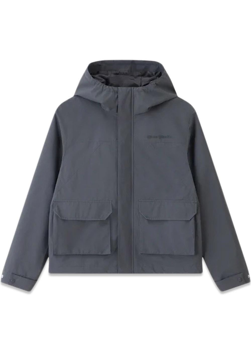 Waterproof Windbreaker - Grey-Outerwear-Globe Studios-Butler Loftet