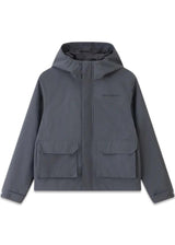 Waterproof Windbreaker - Grey-Outerwear-Globe Studios-Butler Loftet