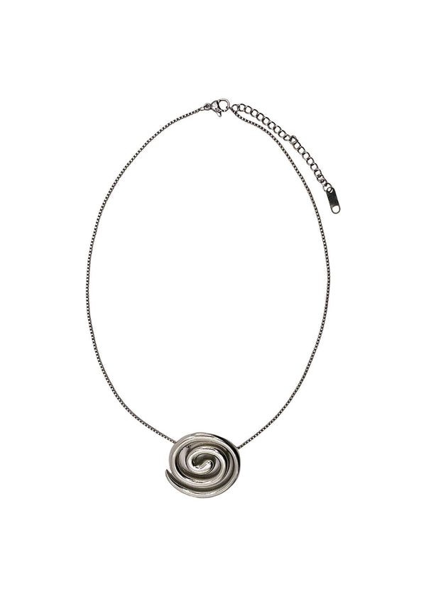 Whirl Necklace - Silver