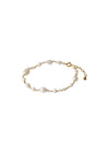 White Dreams Bracelet Adj. 16-19 cm - Goldplated-Jewellery-Pernille Corydon-Butler Loftet