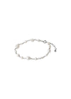 White Dreams Bracelet Adj. 16-19 cm - Silver