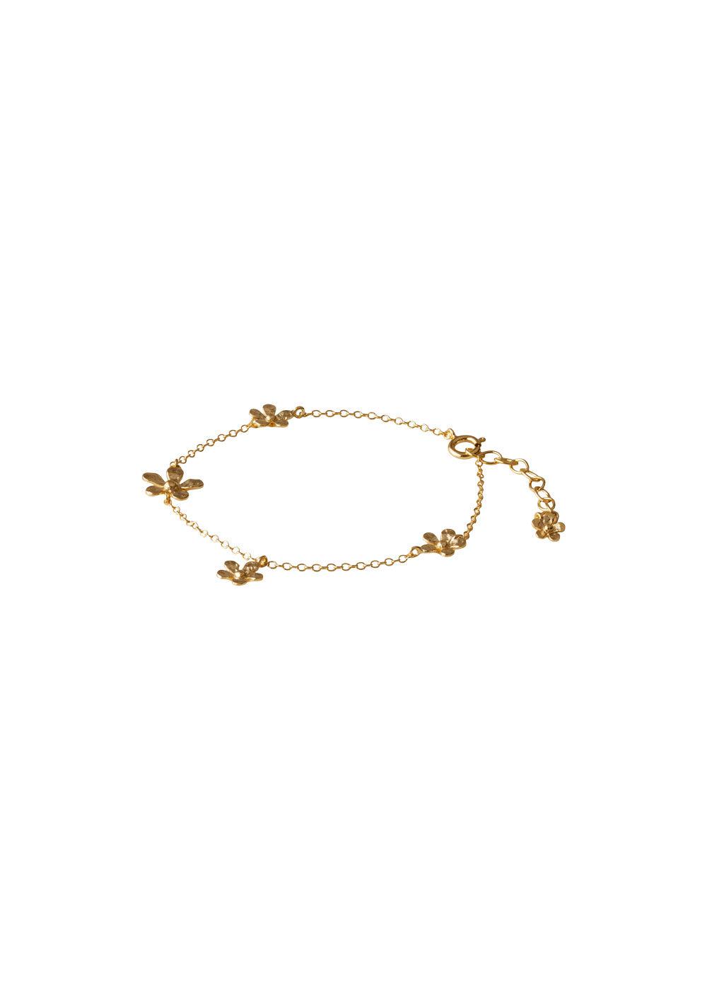 Wild Poppy Bracelet - Gold
