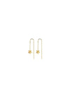 Wild Poppy Earchains - Goldplated-Jewellery-Pernille Corydon-Butler Loftet