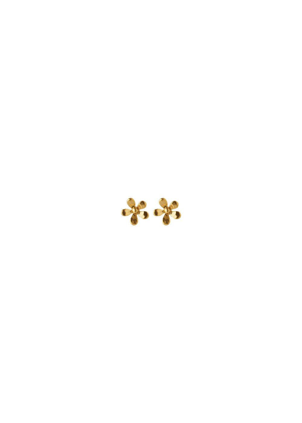 Wild Poppy Earsticks - Goldplated