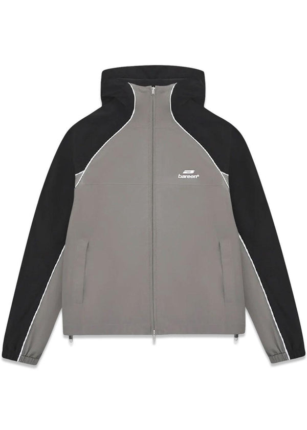 Windbreaker - Black / Ghost Grey-Outerwear-Bareen-Butler Loftet