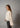 Winfrey Wrap Top - Off White-Blouses-Sissel Edelbo-Butler Loftet