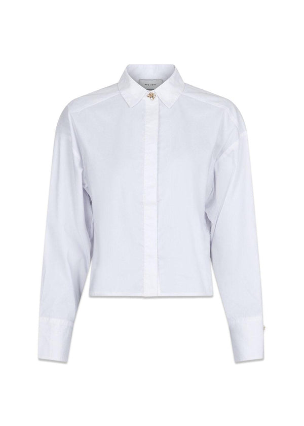 Wisla Poplin Shirt - White