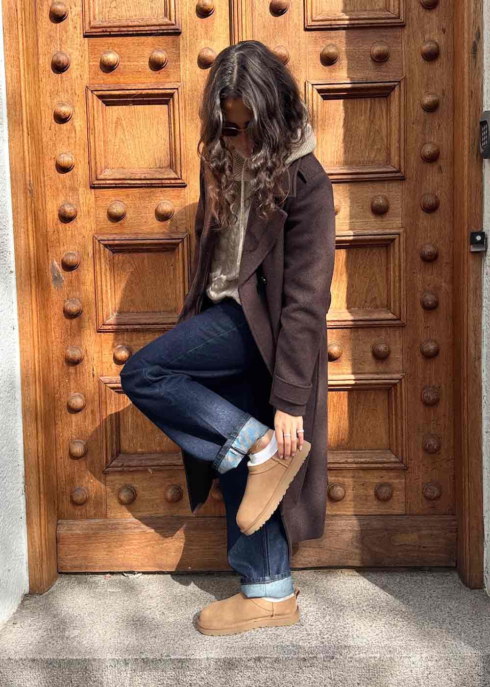 Women's Classic Micro - Chestnut-Shoes-UGG-Butler Loftet