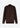 Wool Quater Zip Sweater - Brown