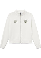 WorldWide Zip Knit - Beige-Knitwear-Globe Studios-Butler Loftet