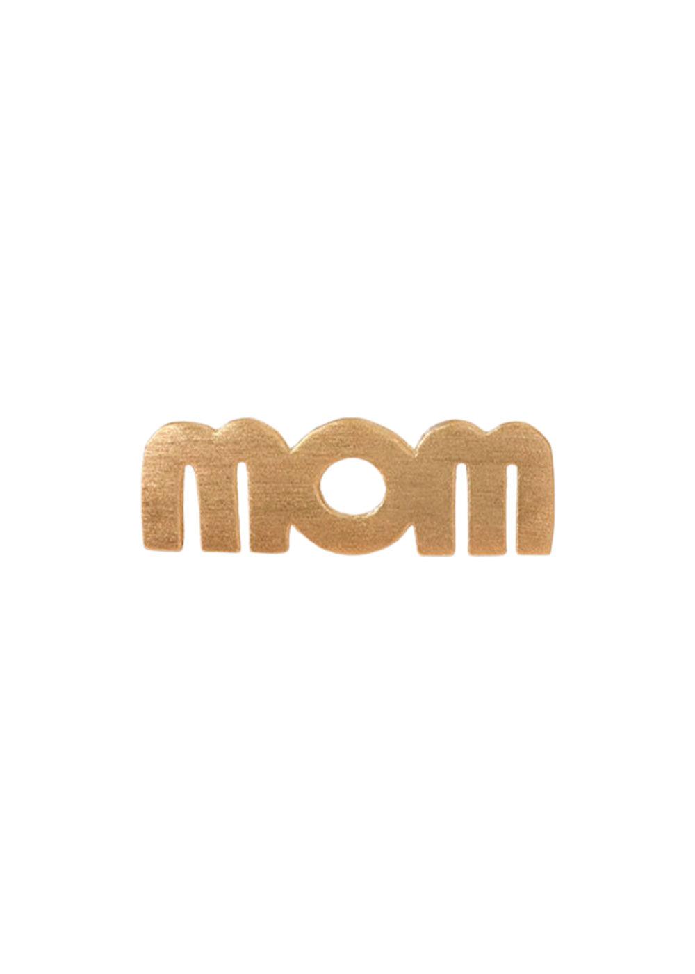 Wow Mom Earring - Goldplated