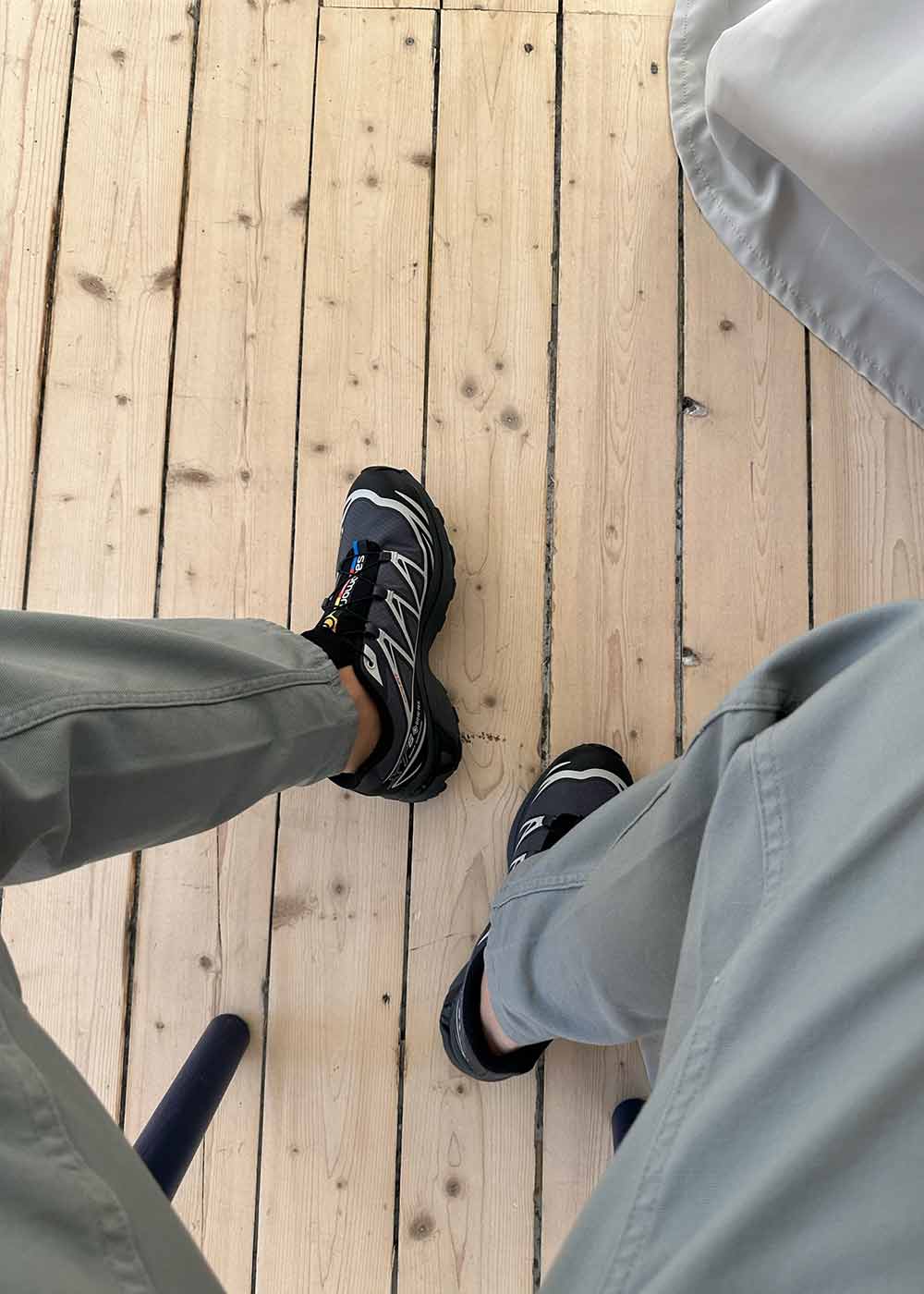 Salomon XT-6 GTX Black Ebony Lunar Rock