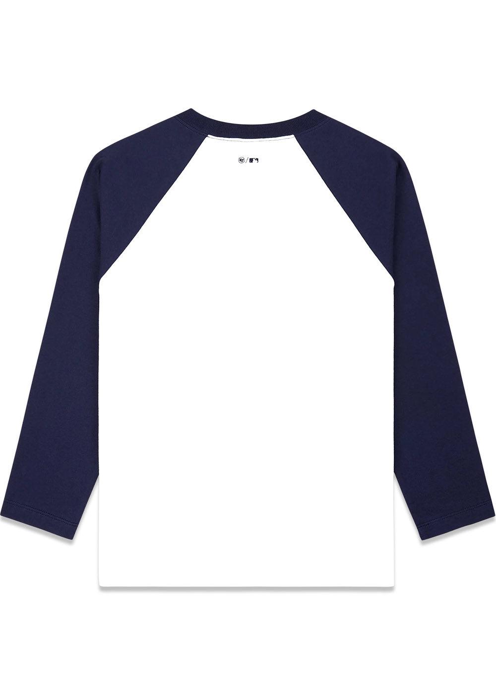 Yankees serif baseball tee - White/Navy