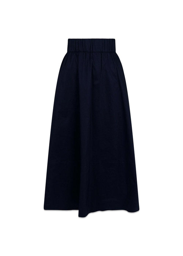 Yara Poplin Skirt - Black