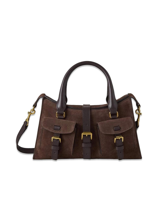 Small Roxanne Suede - Chocolate