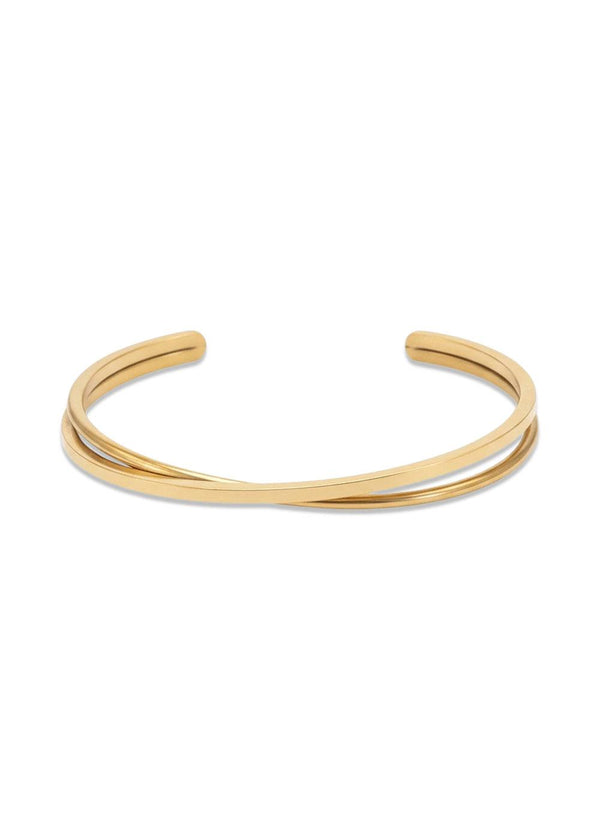 Olympia Bangle - Gold Stainless Steel