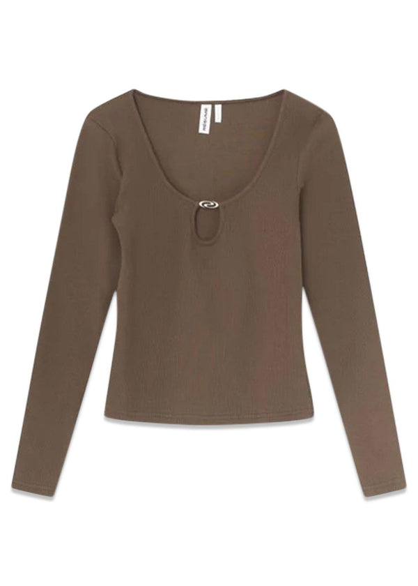 LucyRS blouse - Brown
