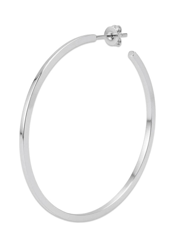 Olympia Hoop 43 - Silver Stainless Steel