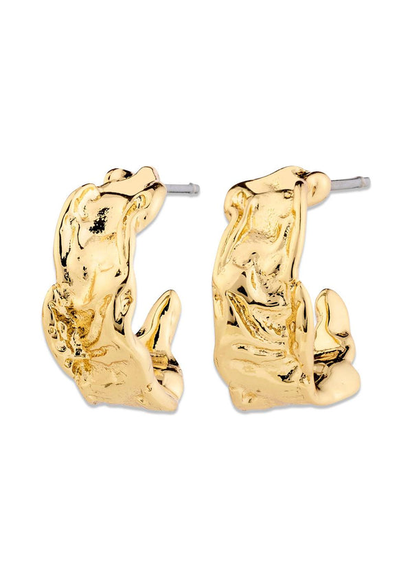 ELARA earrings gold-plated - Gold Plated
