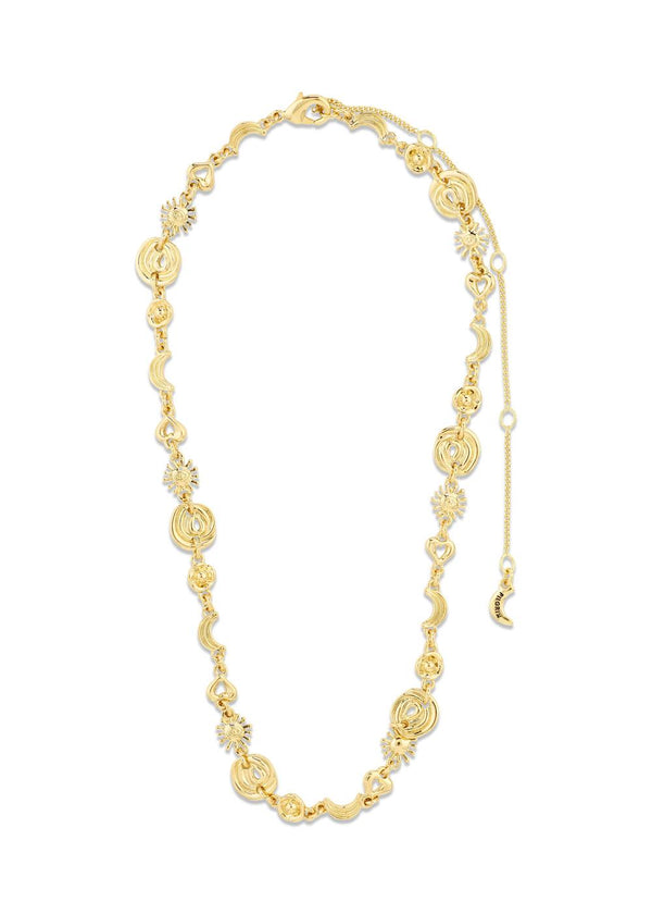 MISHA necklace gold-plated - Gold Plated
