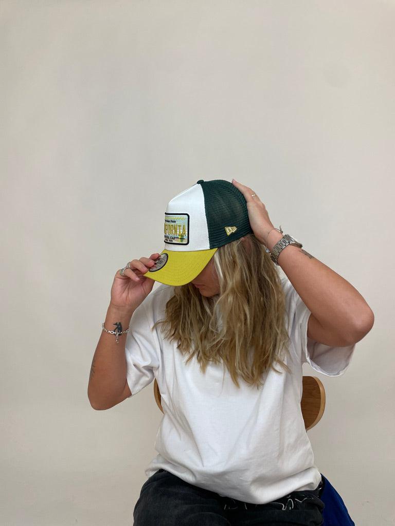 new era trucker california - Green / Yellow-Headwear-New Era-Butler Loftet