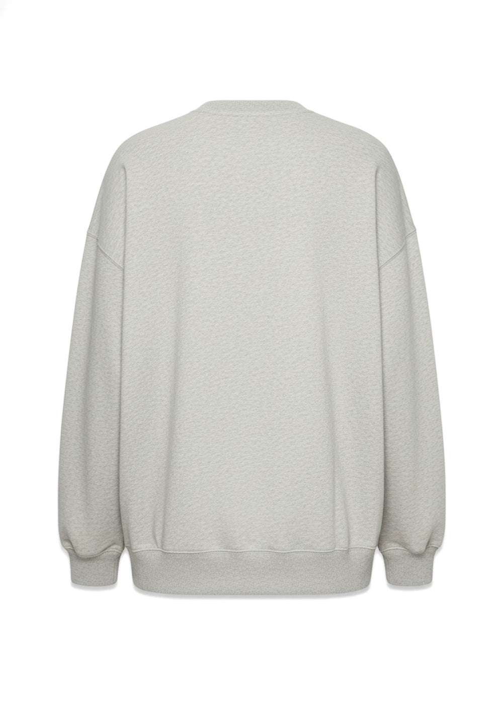 HEAVY SWEAT CREWNECK - Light Grey Melange
