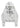 LAUREN TIGHT FIT HOODIE W/ LOGO - Grey Melange