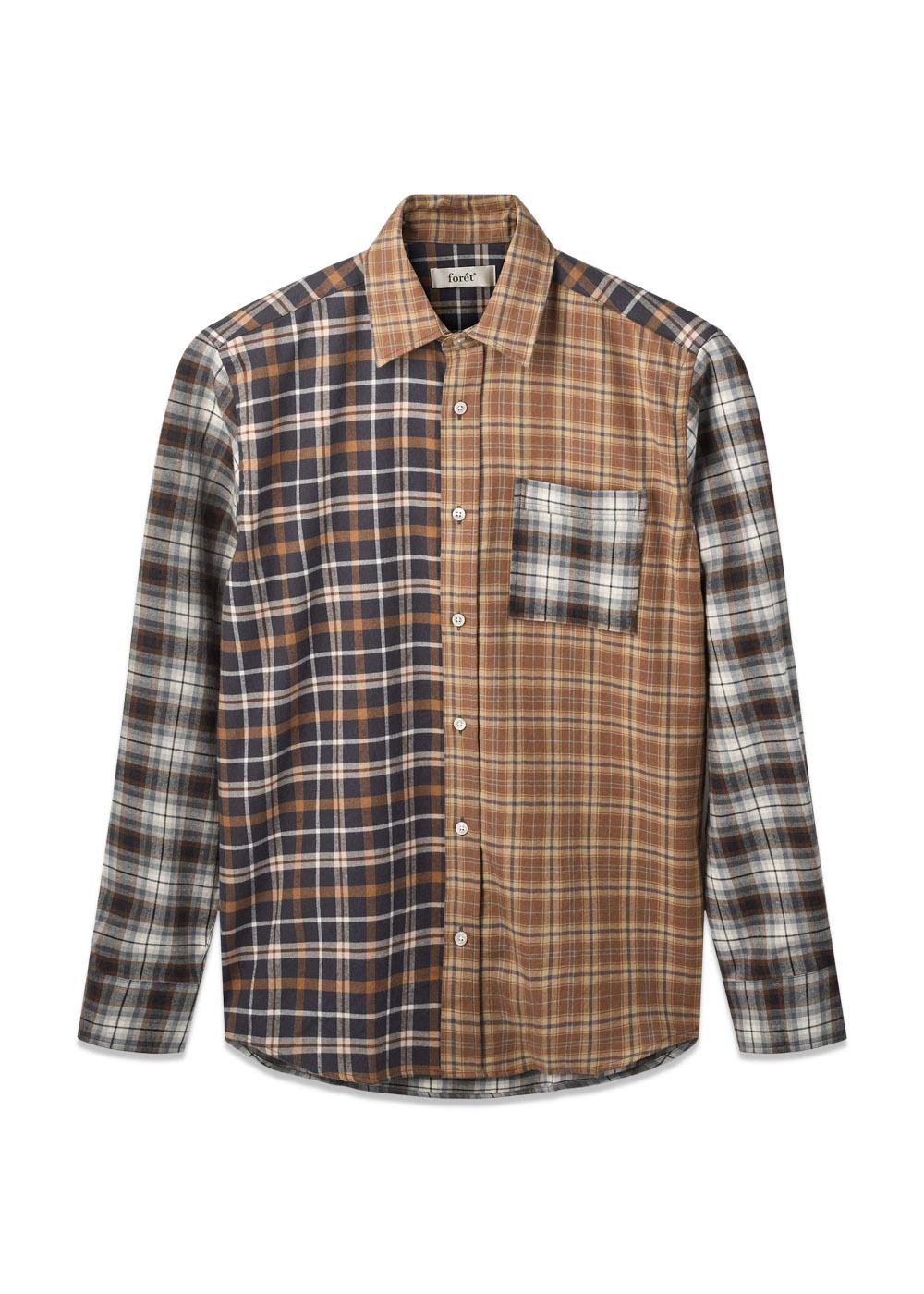 CREEK CHECK MIX SHIRT - Check Mix
