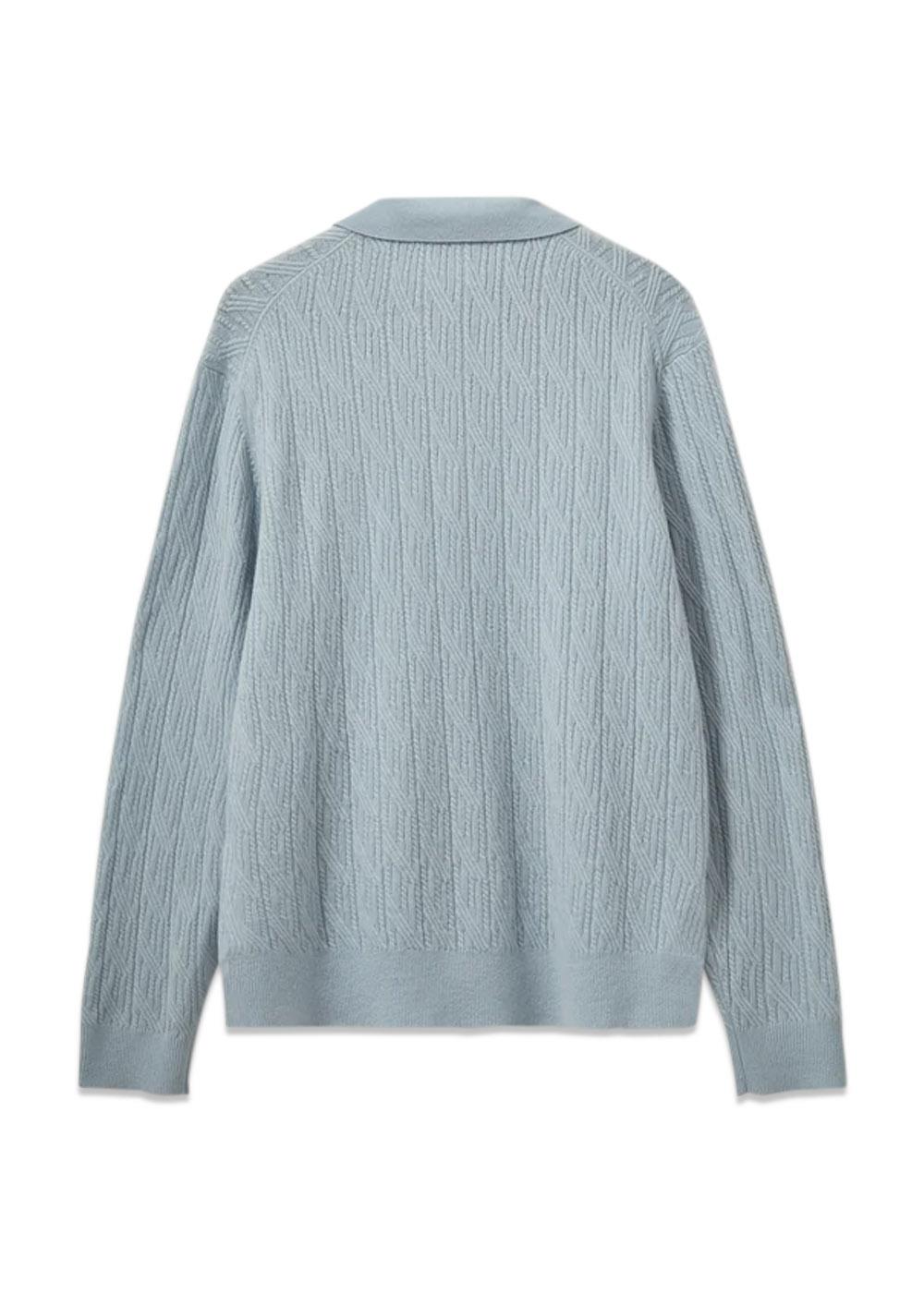 Como Cable Polo - Light Blue