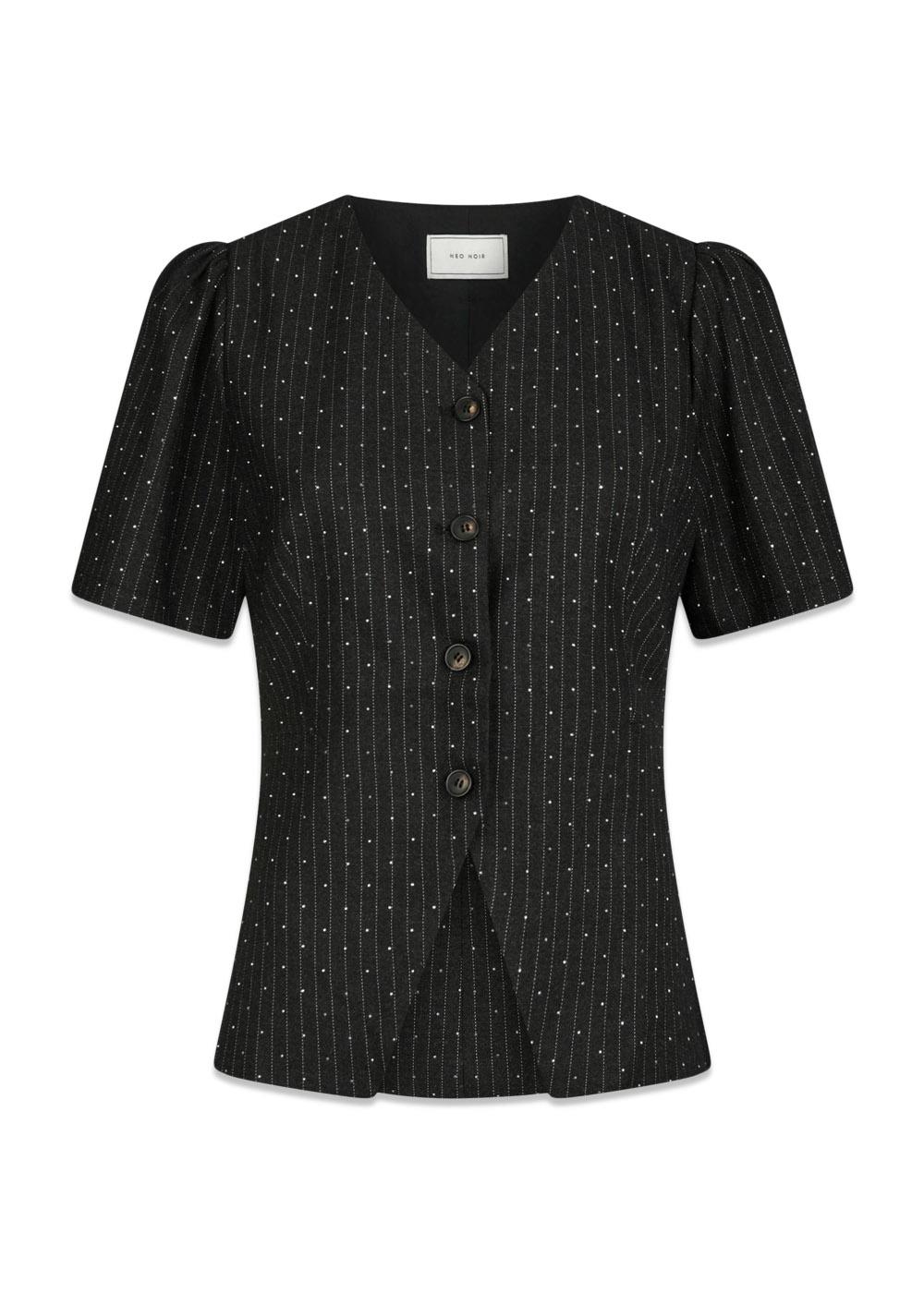 Jules B Pinstripe Blouse - Antracit