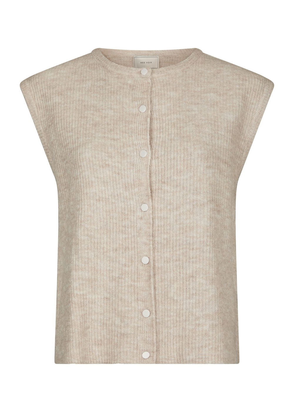 Everest Knit Vest - Sand Melange