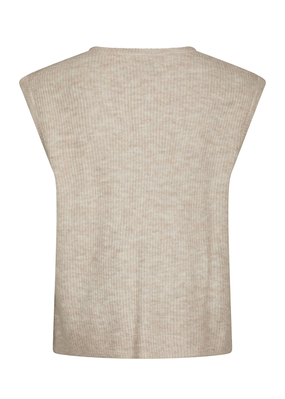 Everest Knit Vest - Sand Melange