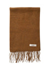 WOOL SCARF - Burnt Khaki