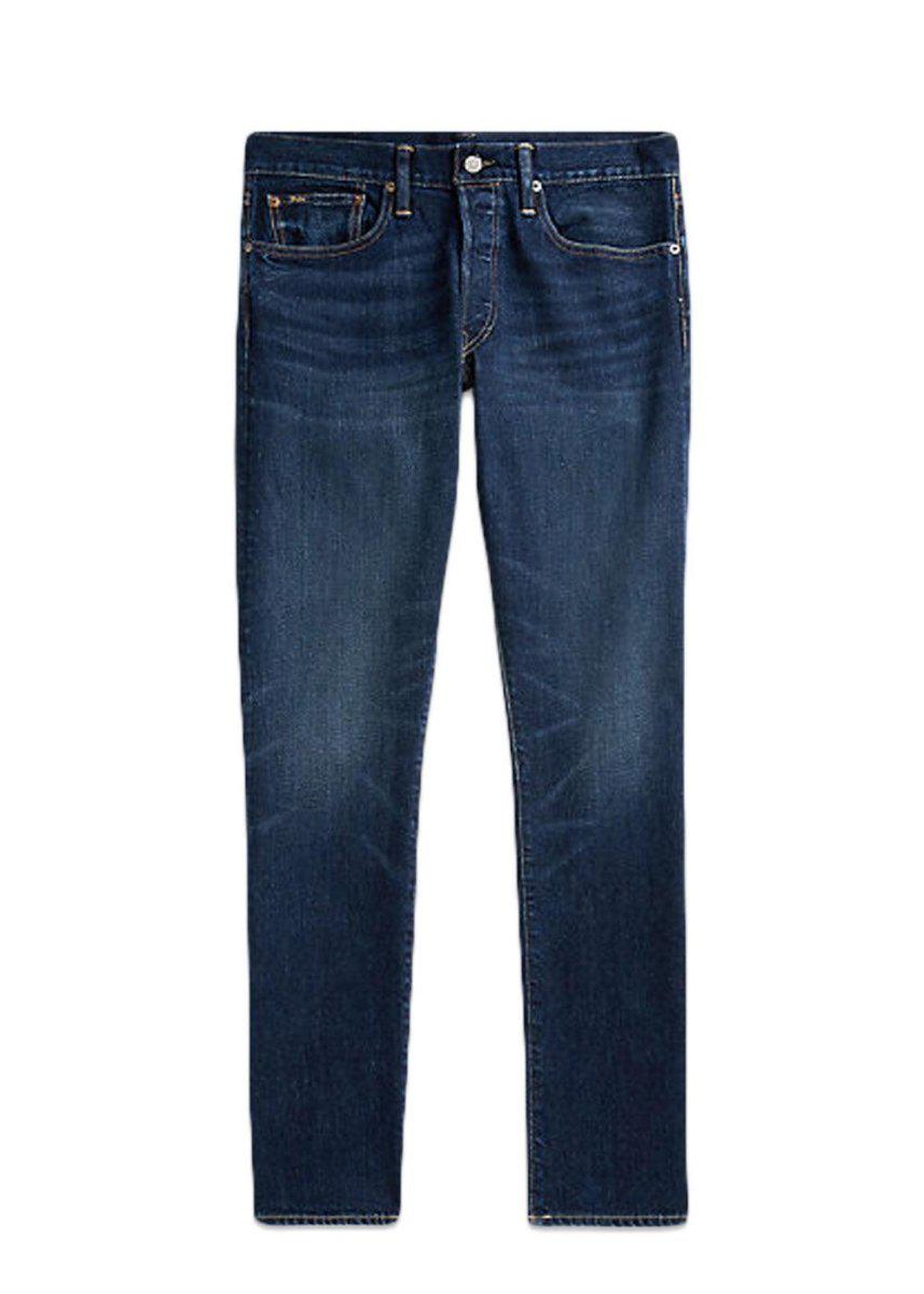 Ralph Laurens 5 Pocket Denim Jeans - Denim Blue. Køb jeans her.