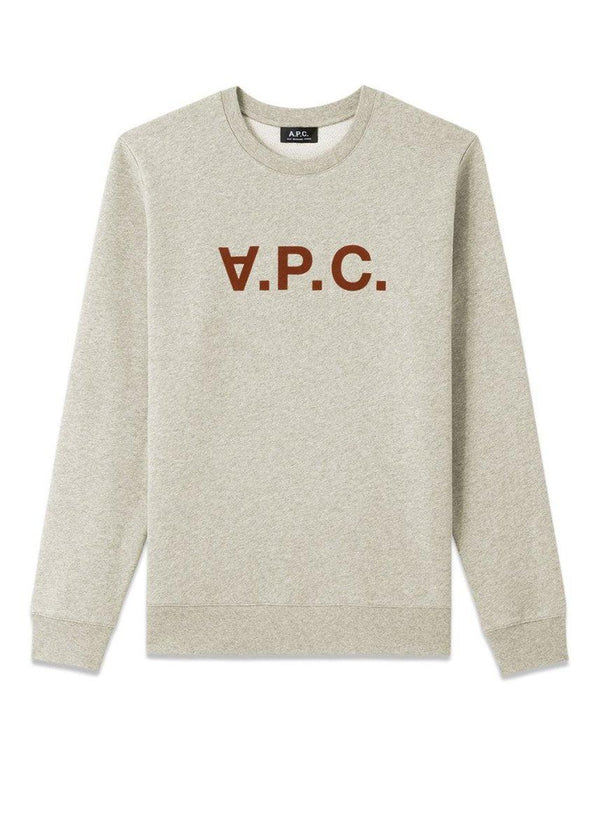 A.P.C's APC Logo Sweat - Beige. Køb sweatshirts her.