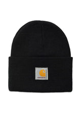 Carhartt WIP's Acrylic Watch Hat - Black. Køb headwear her.