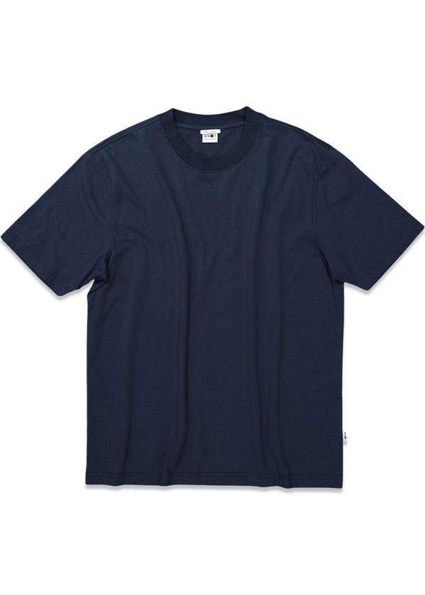 Nn. 07s Adam T-shirt 3209 - Navy Blue. Køb sweatshirts her.