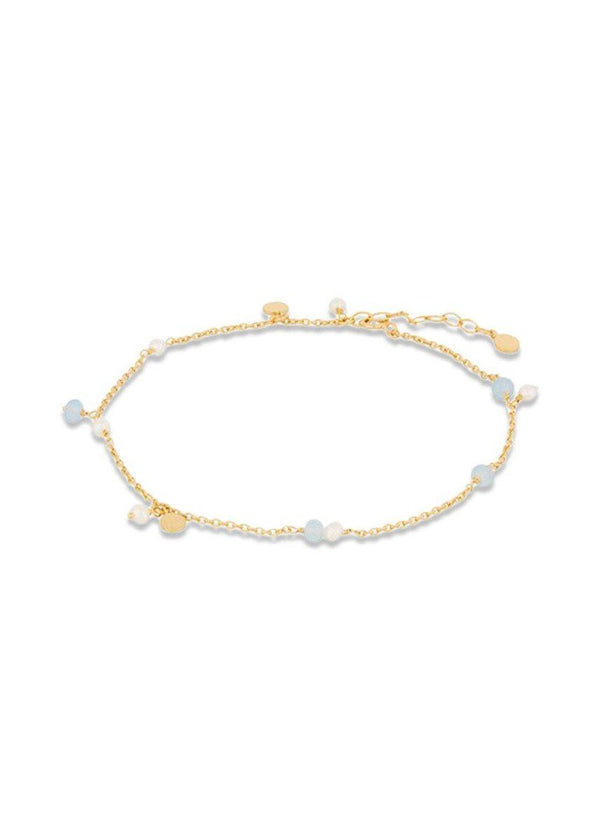 Pernille Corydons Afterglow Sea Anklet - Guld. Køb accessories her.