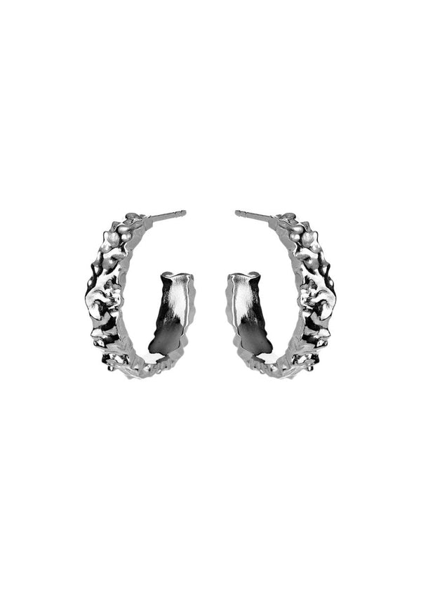 Maanestens Aio Medium Earrings - Sterling Silver. Køb smykker her.