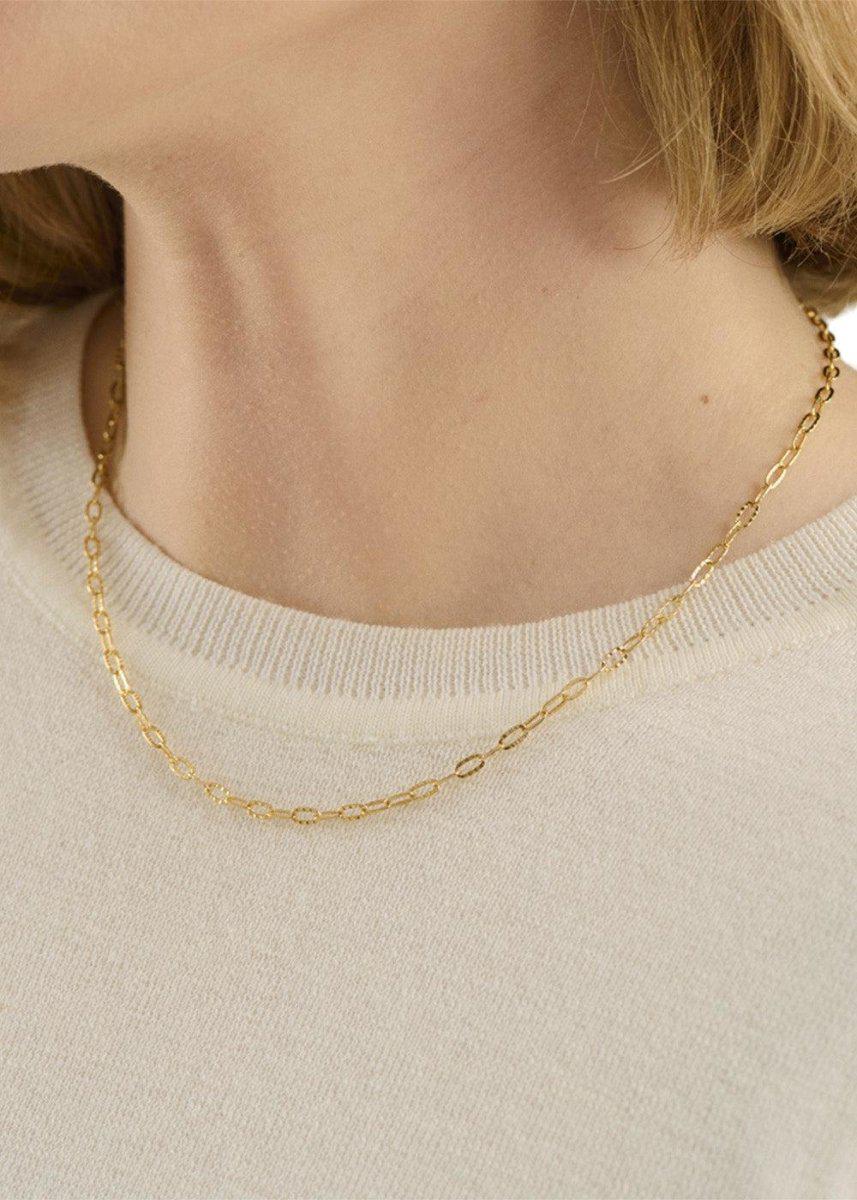 Alba Necklace - Gold Jewellery209_n-719-gp_Gold_Adj.45-50cm5711980053256- Butler Loftet