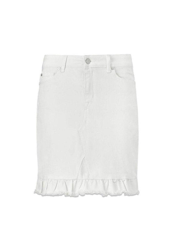 Ivy Copenhagens Alexa Frill skirt white - White. Køb skirts her.