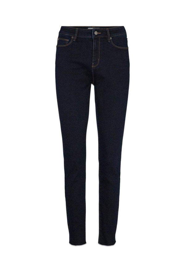 Ivy Copenhagens Alexa Jeans Wash Cool Raw Indigo - Denim Blue. Køb jeans her.