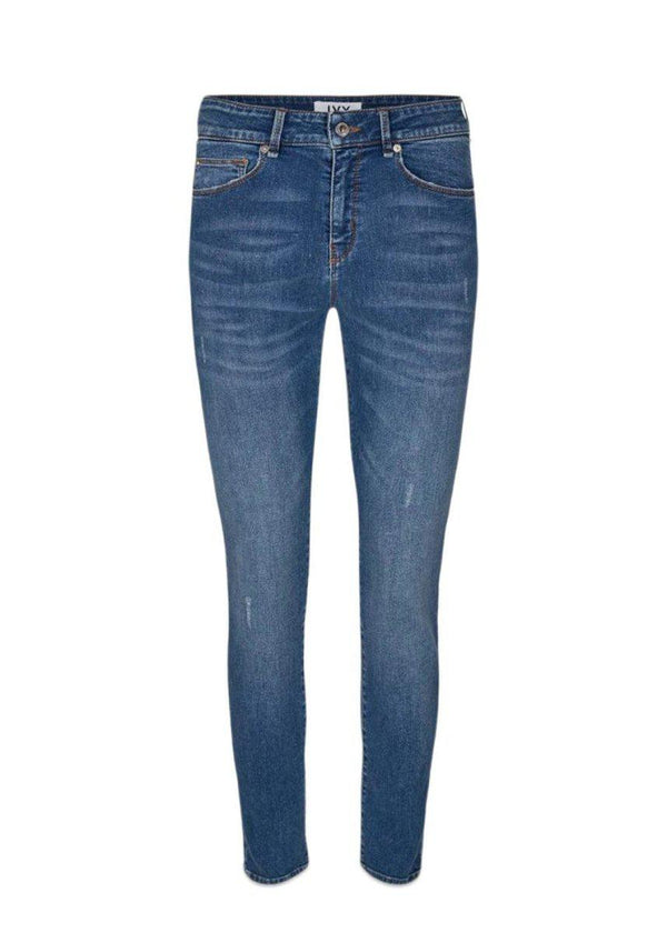 Ivy Copenhagens Alexa ankle wash Copenhagen - Denim Blue. Køb jeans her.