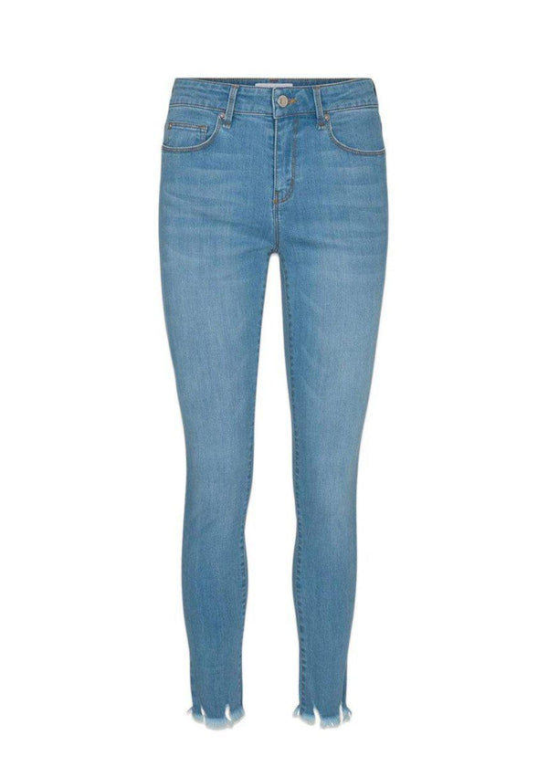 Ivy Copenhagens Alexa ankle wash bleached Tacn - Denim Blue. Køb jeans her.